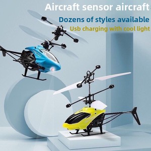 Mini Dron <span class=keywords><strong>de</strong></span> Control Remoto, Helicóptero Eléctrico <span class=keywords><strong>de</strong></span> Plástico con Control Remoto, Juguete <span class=keywords><strong>de</strong></span> Control Remoto con Seguridad Anticaídas - Product Image 2