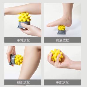 New Portable Silicone Acupressure Ball Base for Hand Leg Body Muscle Relaxation-Fascia Rumble <b>Roller</b> Hedgehog Ball (Durable - Product Image 6