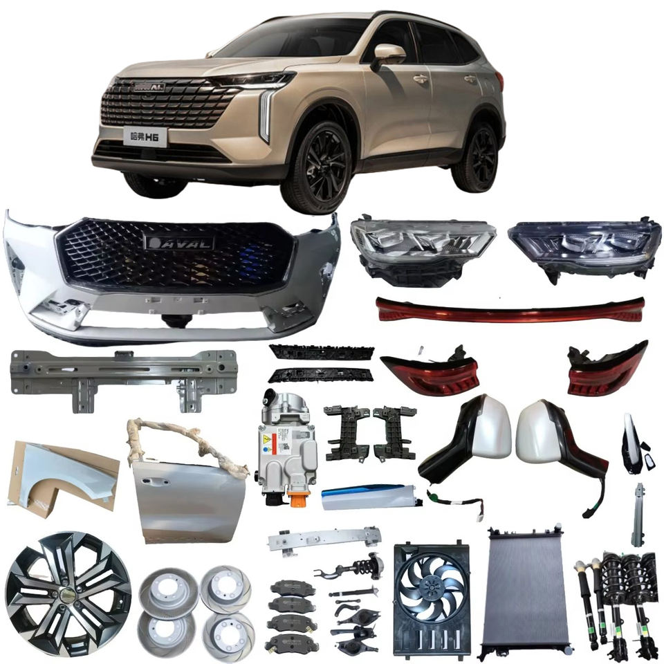In Stock Brake Pads Filter Tail Lights Hood Front Bumper Fog Lamp Auto Accessories Spare Parts for Haval H6 2022 2023 2024