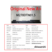 Layar Lcd 27 "2560*1440 LVDS 130pin 144Hz Pengganti M270DTN01.000 M270DTN01.00E M270DTN01.3 M270DTN01.0 CELL M270DAN02.3