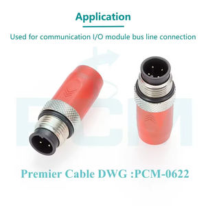 Resistencia de Terminación CC-Link de 110 Ohmios, Conector Macho M12 de 4 Posiciones para <span class=keywords><strong>Cable</strong></span> de Red de Campo Ethernet Industrial, Terminador CC-Link - Product Image 5