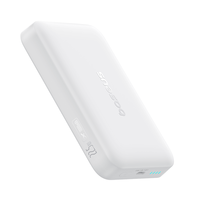 Vente en gros de la batterie externe magnétique ultra-mini Baseus EnerFill FM11 10000mAh 22.5W noire, avec câble Type-C vers Type-C 30cm inclus