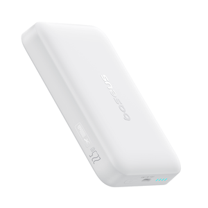 พาวเวอร์แบงค์แม่เหล็กขนาดเล็กพิเศษ FM11พลังงานจาก <span class=keywords><strong>Baseus</strong></span> 10000mAh 22.5W สีดำรวมสายเคเบิลประเภท C ถึง Type-C 30cm - Product Image 2