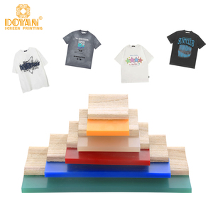 DY nhôm Màn hình in ấn squeegee với tay cầm bằng gỗ cho lụa Màn hình in ấn Nhà máy cung cấp - Product Image 3