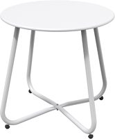 Table basse moderne en métal de conception européenne avec rangement, légère, pour salon, chambre, bureau à domicile et utilisation en extérieur (noir)