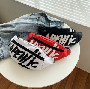 新作ファッションブランドレディースチェストバッグトレンドクロスボディバッグオートバイ韓国カジュアルスモールウエストパックバッグ - Product Image 1