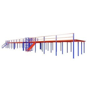 Système de plancher en mezzanine modulaire robuste pour plateforme de stockage en entrepôt - Product Image 4