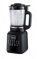 Mixeur Électrique Silencieux 1200W à Commande Tactile, Préparateur de Smoothies et Aliments pour Bébé, Contenant en Verre, 7+ Vitesses, Chauffage Intégré, Idéal Hôtellerie