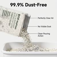 Litière pour chat de qualité supérieure HeePawt, mélange de tofu et de bentonite, forte capacité d'agglomération, absorption des odeurs à 95 %, étiquette privée disponible