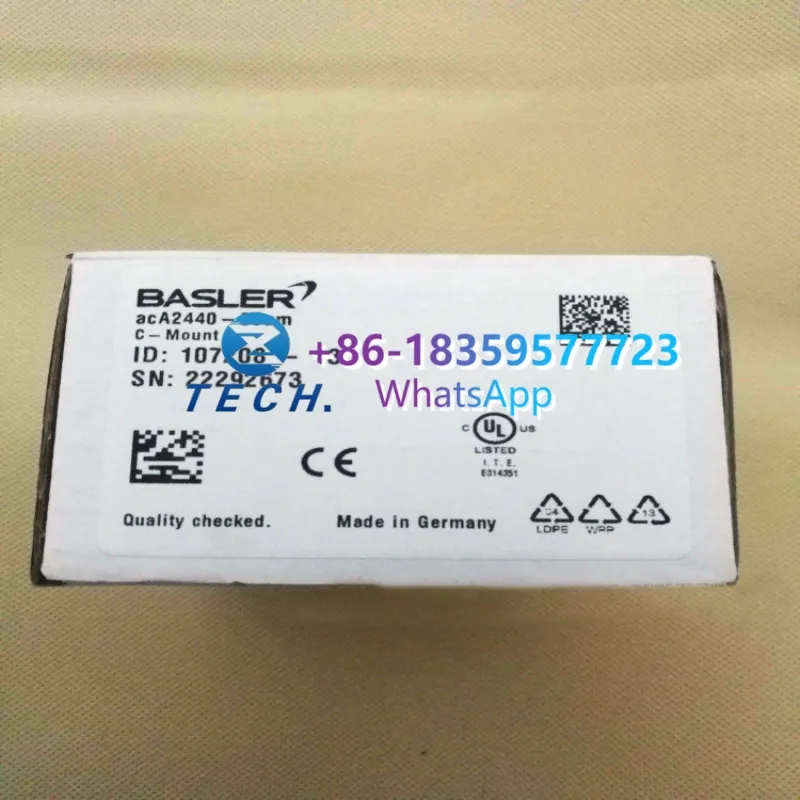 BASLER acA2440-35UM endüstriyel kamera marka yeni fabrika mühürlü