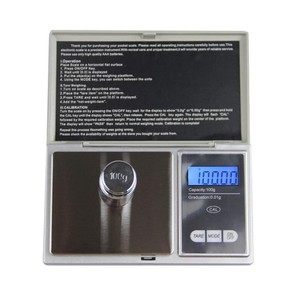 Fornitura di fabbrica Gram Mini digitale bilancia elettronica da tasca gioielli con diamanti del peso di 500g Display digitale alimentato a batteria massimo - Product Image 2