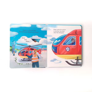 Pubblicazione di Libri per Bambini Personalizzati con Copertina Rigida, Libri Pop-up, Flip e Lift, Libri 3D in Inglese per Neonati, Stampa su <span class=keywords><strong>Cartone</strong></span> - Product Image 4