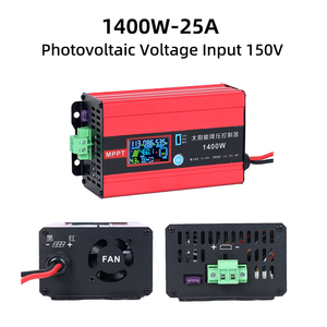 Contrôleur <span class=keywords><strong>solaire</strong></span> MPPT abaisseur de tension 12A 25A 700W 1400W pour recharge de véhicules électriques, compatible batteries au plomb-acide et au lithium LiFePO4 48V/60V/72V - Product Image 4