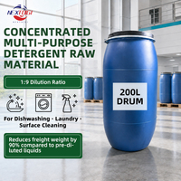 Base de détergent multi-usages en vrac, prix usine, dilution 1:9 pour la vaisselle et le lessive liquide