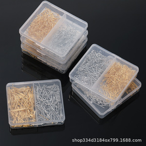 Diy Jewelry Accessories Kit Copper Iron Needle Flat Head <b>Ball</b> Head For <b>Bracelets</b> Necklaces Earrings Summer 2025 Yiwu Origin - Product Image 3