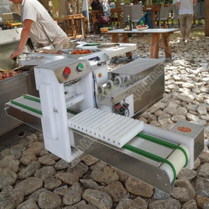 Machine à brochettes de viande en bambou pour barbecue, machine à cubes de viande, machine à kebab Seekh - Product Image 4