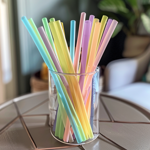 Pailles termos negros de o con <span class=keywords><strong>popote</strong></span> Pailles à boire à motifs de haute qualité en gros - Product Image 1