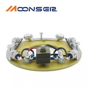 MoonsEiz Brushless Generator <b>Rectifier</b> Wheel ZX85-10P Aluminium Alloy With Selenium Stack - Product Image 3