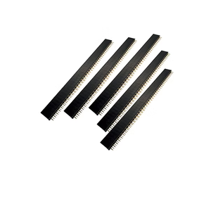 Conector de 40 pines hembra a hembra, compatible con Arduino, con pin header separable de 1x40 de una sola fila, para placas PCB y uso en electrónica DIY. - Product Image 3