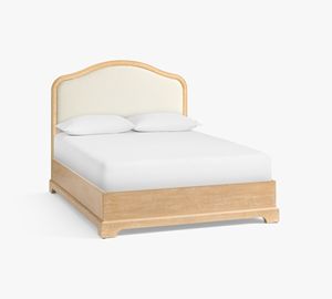 Lit double colonne haut moderne vintage en bois massif, lit de mariage princesse sculpté sur mesure pour chambre principale - Product Image 2