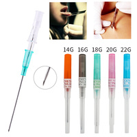 칼렌도 프로페셔널 바디 피어싱 바늘 14G 1개