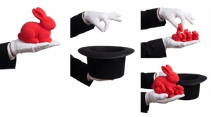 Éponge magique en forme de lapin, fourniture d'usine, éponge en mousse de lapin, éponge douce compressible et élastique, matériau en éponge mélamine - Product Image 3