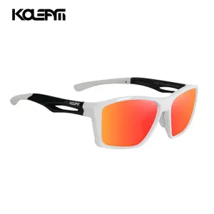 KDEAM neue Herren Fahrrad brille Outdoor Sport Polarisierte Sonnenbrille TR90 Box Augenschutz Sonnenbrille KD626