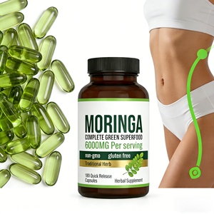 Cápsulas de Extracto de Hojas de Moringa para un Vientre Plano, Suplemento Vegano, Puro y Orgánico, de la Empresa Estatal Capital Moringa - Product Image 2