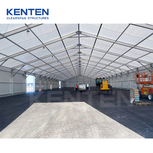 Outdoor Temporary Warehouse Tent Large Extra Workshop Storage Hall Metal Prefabricated Aluminium Frame China Industrial Tent