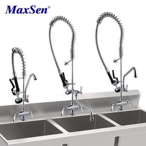 MaxSen Restaurant Pre Rinse Unit With Tap Direct Manufactory Pre Rinse Unit Faucet Use For 3 Compartments Sink