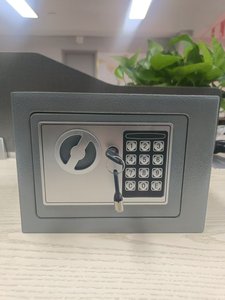 Wall Mounted Safe <b>Box</b> Electronic Digital <b>Lock</b> Silver Rectangular Shape for Home Office Jewelry Cash Storage - Product Image 2