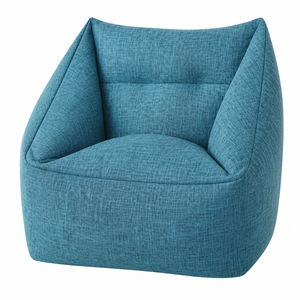 <span class=keywords><strong>Fauteuil</strong></span> Poire OEM en Lin, Structure 3D Ergonomique, Chaise Longue à Dossier Haut avec Rembourrage EPP pour <span class=keywords><strong>Salon</strong></span>, Vente en Gros - Product Image 1