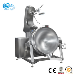 Automatic Industrial Gas Electric Sauce Food Cooking Mixer <strong>Cooker</strong> Machine Cooking Pot with Mixer <strong>Price</strong> - Product Image 2