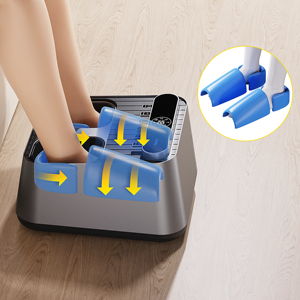Masseur de pieds Shiatsu <span class=keywords><strong>Renpho</strong></span> modèle Z5 avec compression d'air, chauffage et purification, contrôle du temps, thérapie des tissus profonds, 45W - Product Image 1