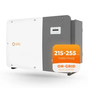 Solis Solar Inverter 250 KW Industry 3 Phase On Grid 250KW 255KW 215KW Grid Tie PV Inverter for Solar Farms