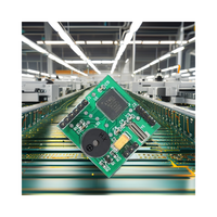 64 puces LED PCB dissipateur de chaleur SMD perles de lampe substrat en aluminium carte de circuit imprimé de lumière clignotante