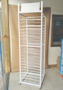 Tùy Chỉnh 20-Tier Văn Phòng Cửa Hàng Hiển Thị Giá Với <span class=keywords><strong>A4</strong></span> Túi Giấy Bìa Bao Bì Hoa Gói Giấy Kim Loại Dây Đứng - Product Image 4