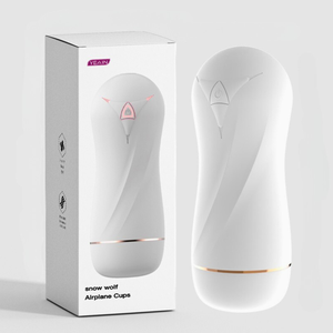 Minimalist tarzı uçak fincan erkekler titreşimli derin boğaz kelepçe 10 frekans titreşim erkek elektrikli otomatik Masturbator seks oyuncak - Product Image 1