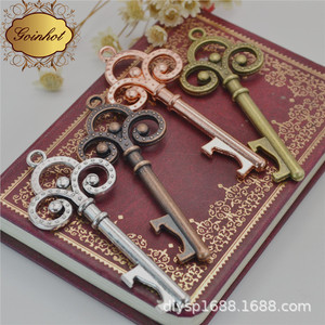 249 Geqiao a4122 Đồ Trang Sức Nhà Máy Bán Buôn Món Quà Cưới Trở Lại Hợp Kim Key Mặt Dây Chuyền Đa-Chức Năng Mở Chai - Product Image 4