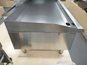 <span class=keywords><strong>Plancha</strong></span> électrique en acier inoxydable de <span class=keywords><strong>1</strong></span>,2 mètre de large, à double zone de contrôle, pour comptoir, nouilles, sautés, bœuf, œufs frits, hôtel - Product Image 5