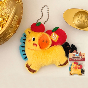 Nouveau style 2026, Porte-clés et pendentif de sac en peluche, poupée de simulation de poney, mascotte de cheval pour les amateurs d'équitation, jouet pour enfants - Product Image 5