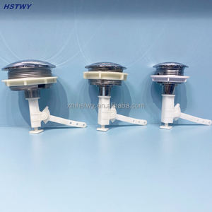 <span class=keywords><strong>Bouton</strong></span> de chasse d'eau <span class=keywords><strong>universel</strong></span> en plastique ABS chromé 48 mm pour réservoir de toilettes HA102-1 pour salle de bain - Product Image 6