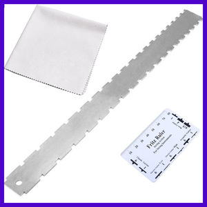 <span class=keywords><strong>Accessori</strong></span> per righello per chitarre con scollo dritto a bordo di <span class=keywords><strong>chitarra</strong></span> in acciaio inossidabile - Product Image 3