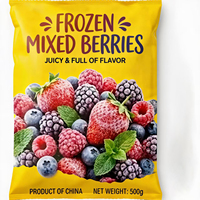 2026 Hot Sale Bulk Diepvries Bessenmix Snelle Verzending Lage Kosten Gescheiden Gemengde Bessen Groothandel IQF Diepvries Fruit