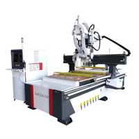 Meubles CNC Routeur Travail du bois Servo Moteur Scie de coupe 3 en 1 Scie circulaire avec Robot Machine de découpe pour menuiserie