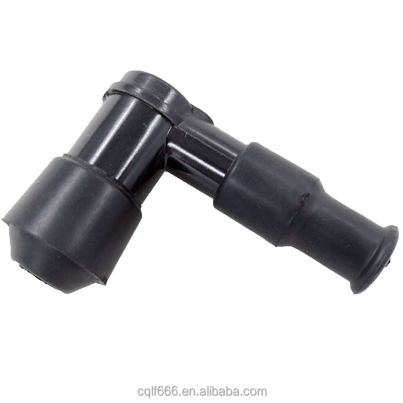 Гибочный луч для мотоцикла автомобиля 125 150 головка высокого напряжения под прямым углом водонепроницаемый ремень сопротивление Свеча зажигания Крышка