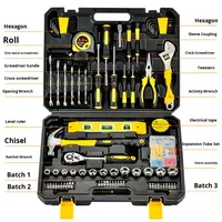 Ensemble d'outils 108P modèle JT, outils manuels pour la maison, kit de réparation automobile, boîte à outils pour la vente en gros