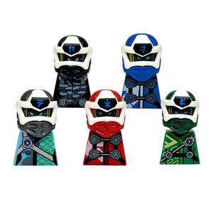 Figure di Alta Qualità per Costruzioni, Blocchi da Costruzione per Bambini, Giocattolo Digitale <span class=keywords><strong>Ninja</strong></span>, Action Figure Personalizzabile - Product Image 1