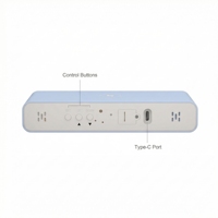 Nieuwe Aanwinsten Spiegel Draadloze Telefoonoplader Klok LED Digitale Wekker Draadloos Opladen Met Temperatuur 2-in-1 Bureaulader