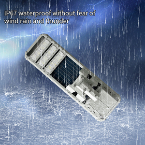 Lampada <span class=keywords><strong>da</strong></span> <span class=keywords><strong>giardino</strong></span> Smart Power lampione <span class=keywords><strong>esterno</strong></span> impermeabile Ip65 30w 60w 90w 120w 150w integrato tutto In uno lampione solare a Led - Product Image 5